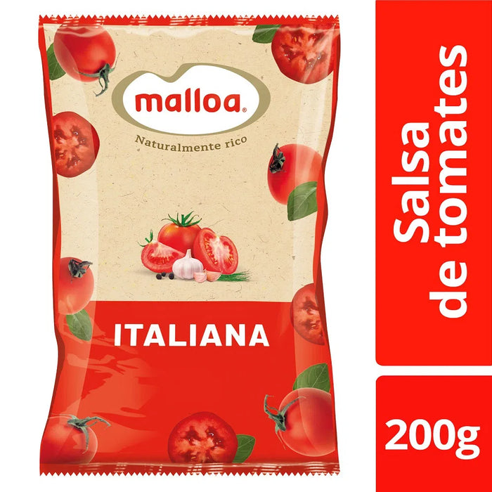 SALSA DE TOMATE MALLOA ITALIANA 200GR