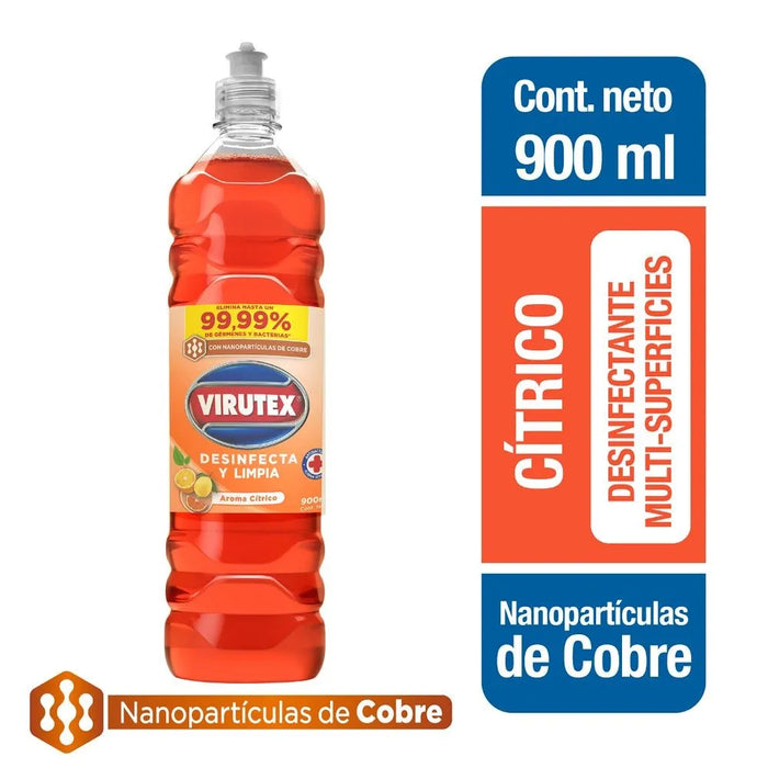 LIMPIADOR DESINFECTANTE VIRUTEX 900ML