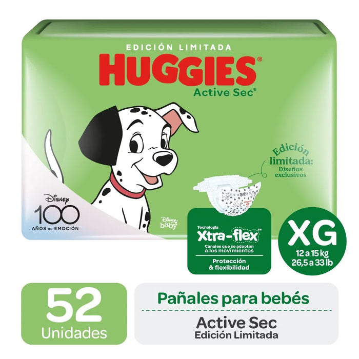 PAÑAL HUGGIES ACTIVE SEC