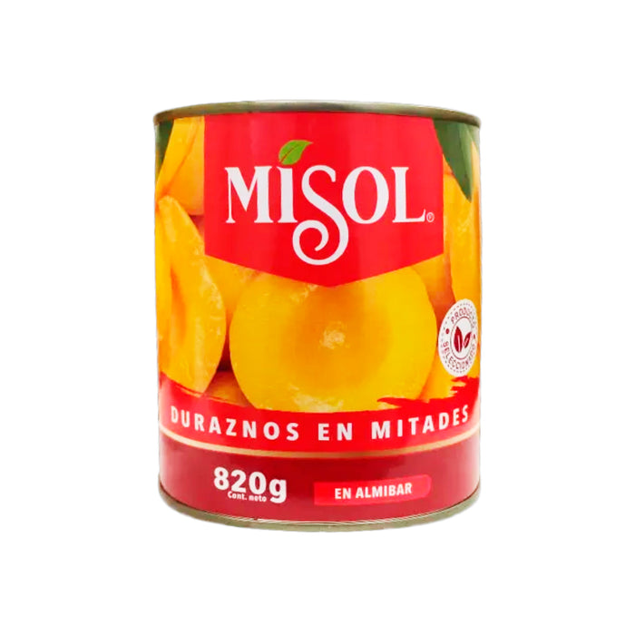 DURAZNO MITADES MISOL 820GR