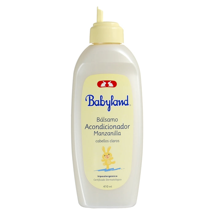 BALSAMO ACONDICIONADOR MANZANILLA BABYLAND 410 ML