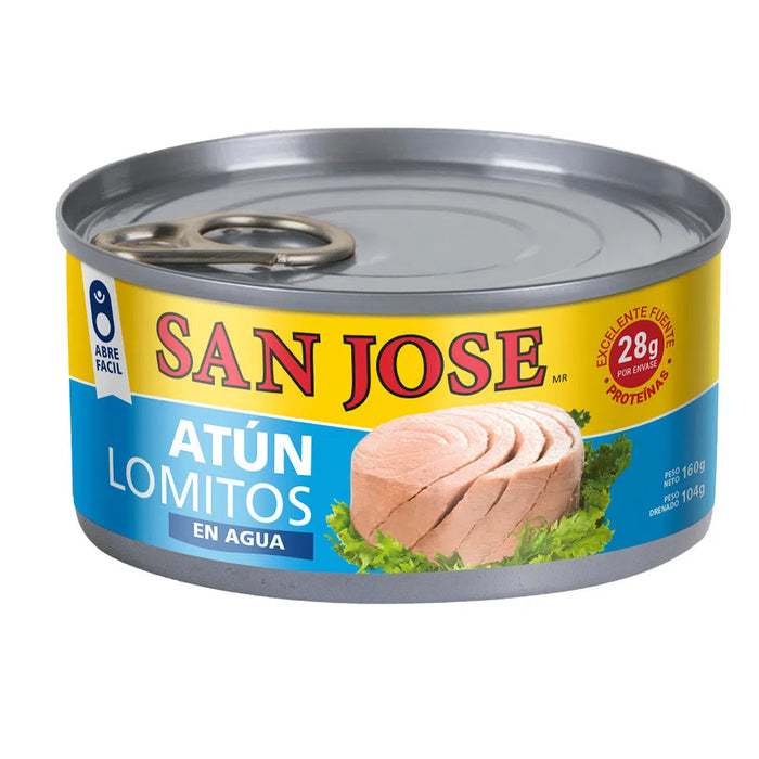 ATÚN LOMITO SAN JOSÉ 160 GR AGUA Y ACEITE