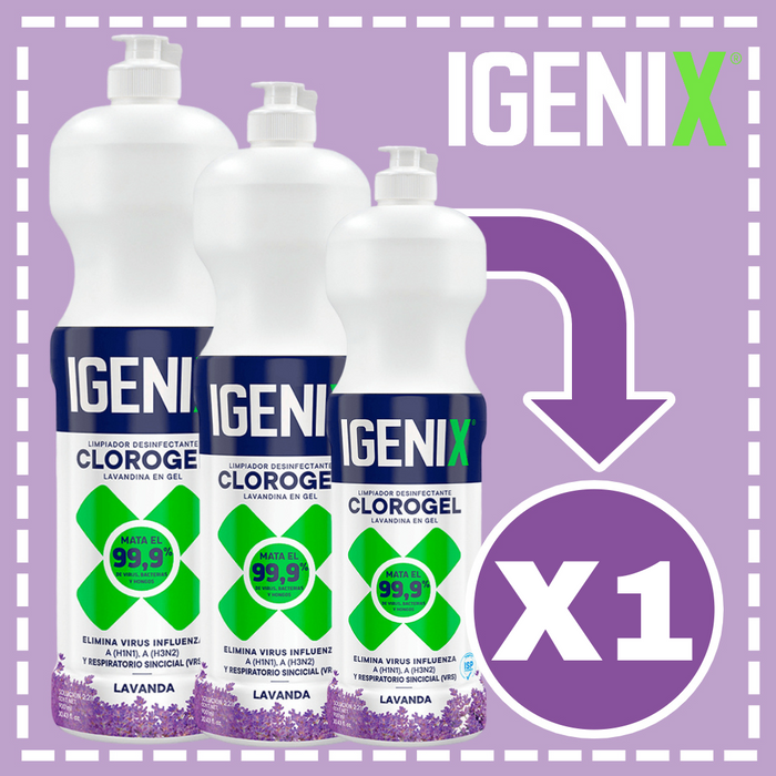 CLOROGEL IGENIX 900 ML VARIEDADES