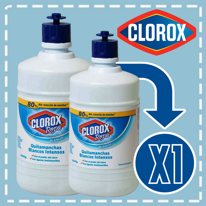 CLOROX ROPA BLANCA 370 GR