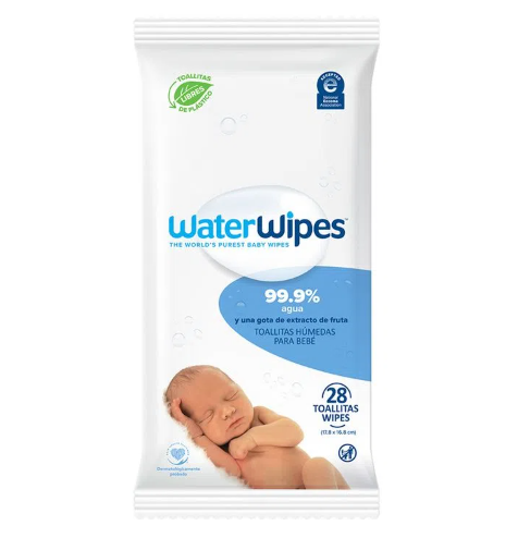 TOALLA HÚMEDA WATERWIPES 28UN.