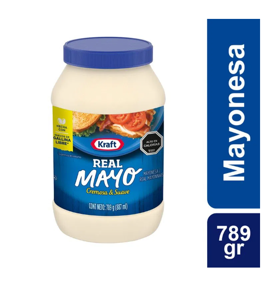 MAYONESA KRAFT 789 GR