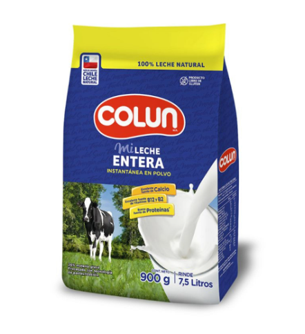 LECHE ENTERA COLUN EN POLVO 900 GR