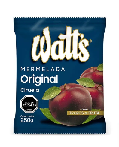 MERMELADAS WATTS 250 GR VARIEDADES