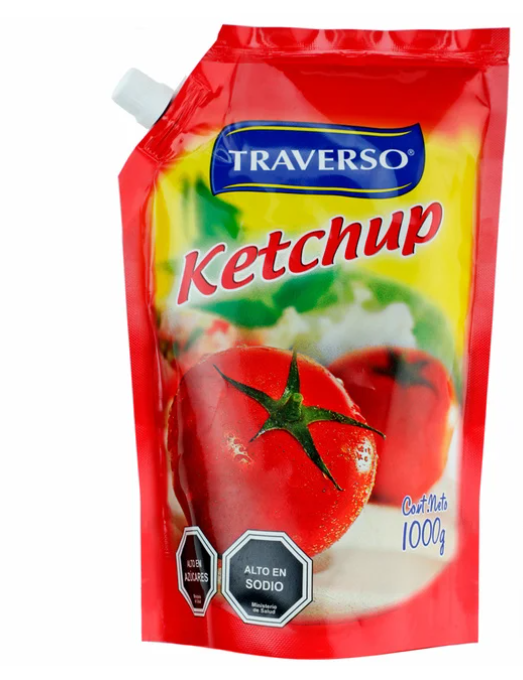 KETCHUP TRAVERSO 1 KG