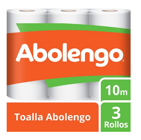 TOALLA DE PAPEL ABOLENGO 3UN.