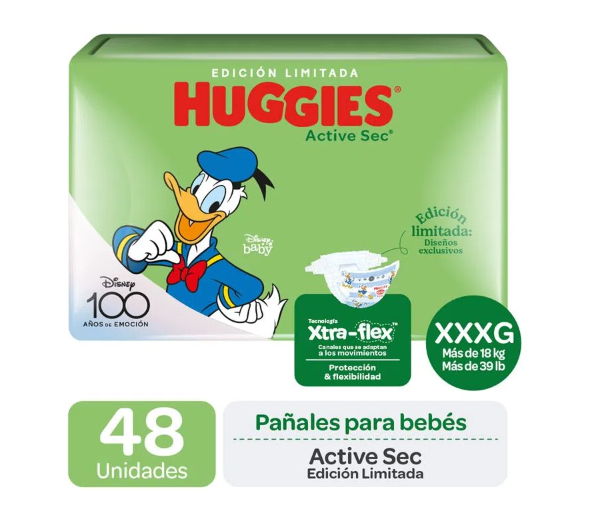 PAÑAL HUGGIES ACTIVE SEC