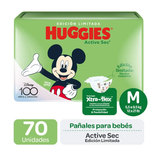 PAÑAL HUGGIES ACTIVE SEC