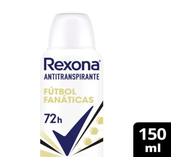 DESODORANTE EN SPRAY REXONA MUJER FÚTBOL FANATICAS