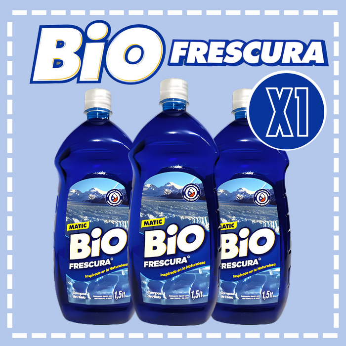 DETERGENTE LÍQUIDO BIO FRESCURA 1.5 LT VARIEDADES