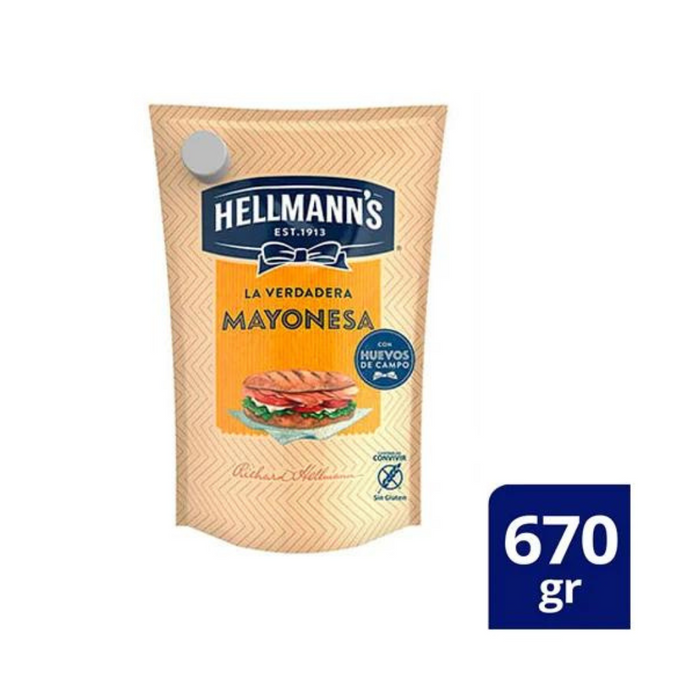 MAYONESA HELLMANN´S 670GR