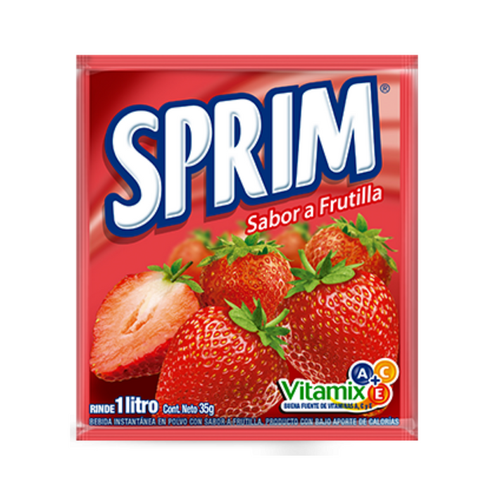 JUGO EN SOBRE SPRIM 35 GR CAJA 10 UN