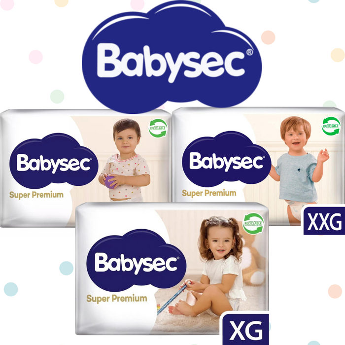 PAÑAL BABYSEC SUPER PREMIUM