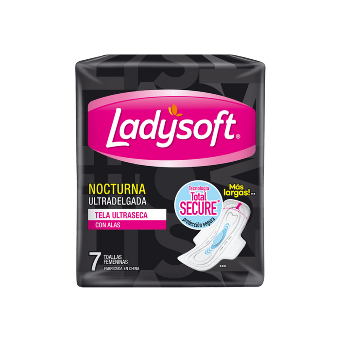 TOALLA FEMENINA LADYSOFT NOCTURNA 7 UN