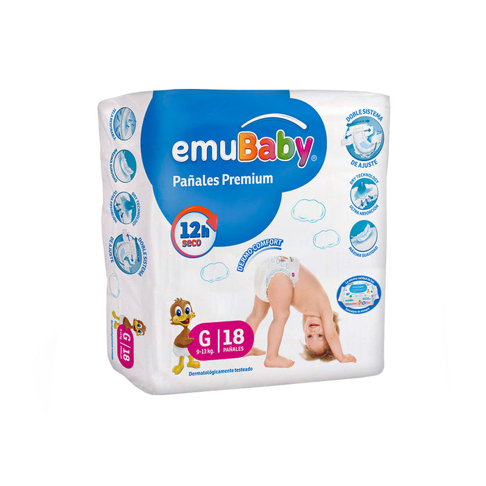 PAÑAL EMUBABY PREMIUM