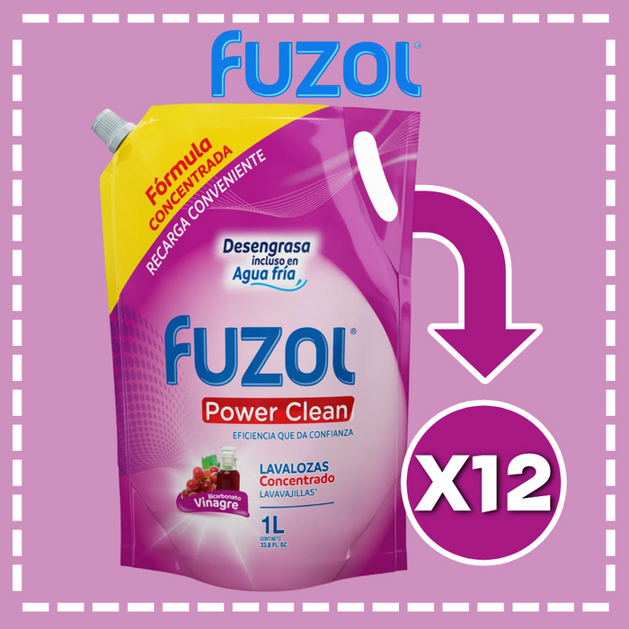 LAVALOZAS FUZOL 1LT CAJA 12UN.