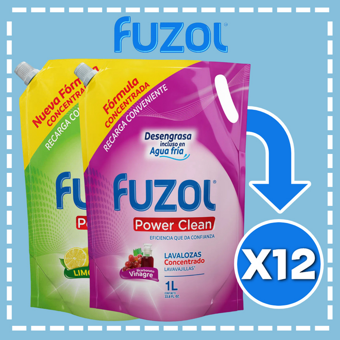 LAVALOZAS FUZOL 1LT CAJA 12UN.