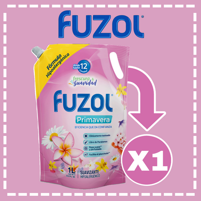 SUAVIZANTE FUZOL 1 LT VARIEDADES