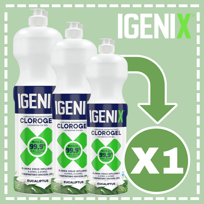 CLOROGEL IGENIX 900 ML VARIEDADES