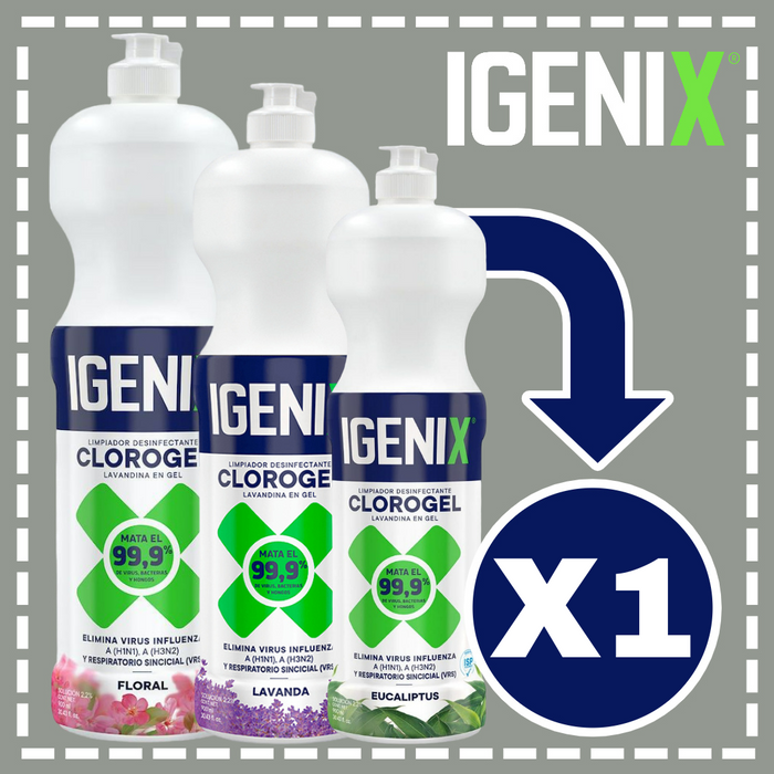 CLOROGEL IGENIX 900 ML VARIEDADES