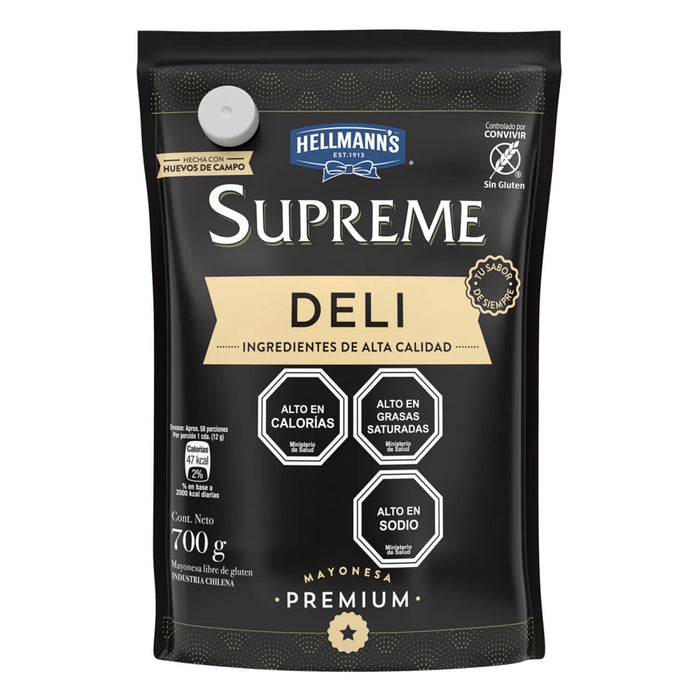 MAYONESA HELLMANN´S SUPREME DELI 700 GR