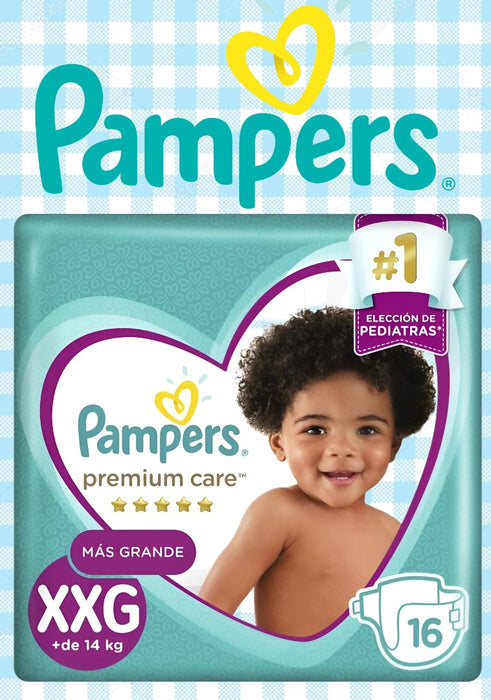 PAÑAL PAMPERS PREMIUM CARE