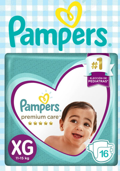 PAÑAL PAMPERS PREMIUM CARE