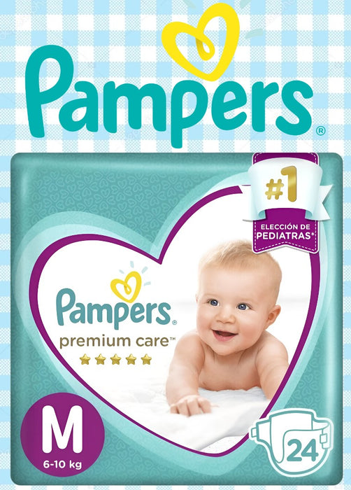 PAÑAL PAMPERS PREMIUM CARE