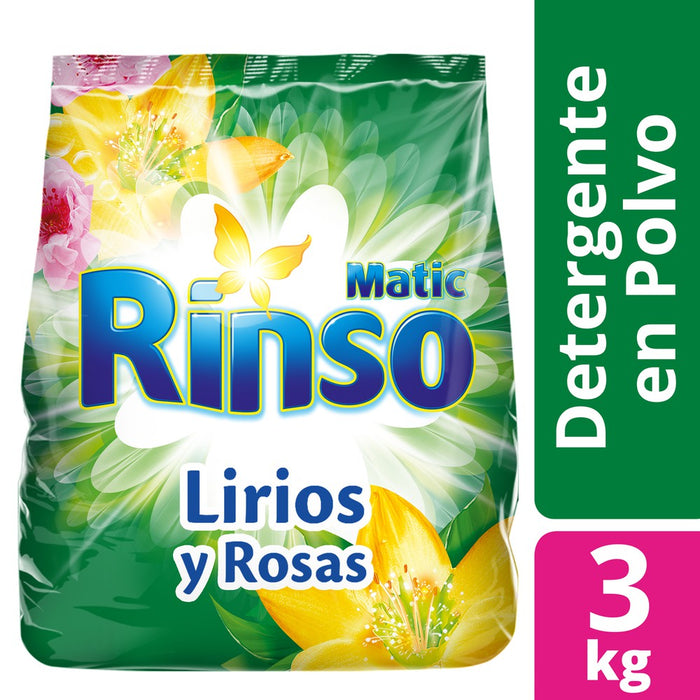 DETERGENTE RINSO POLVO 3KG