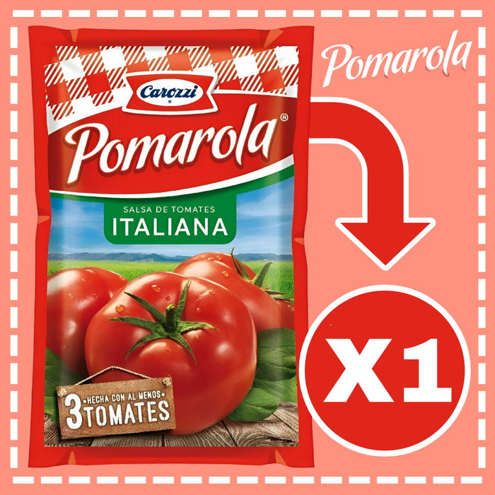 SALSA DE TOMATES POMAROLA 200GR