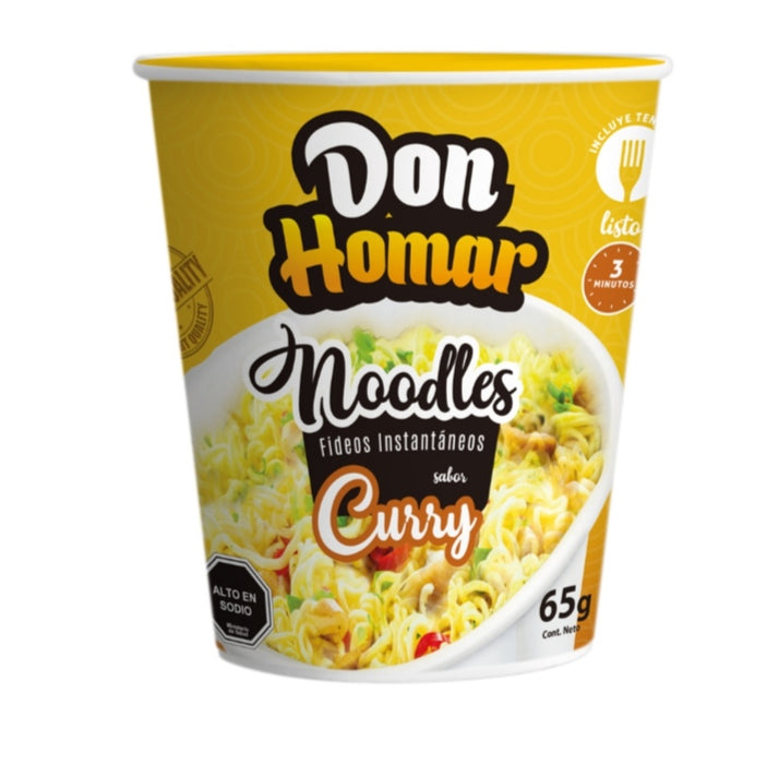 FIDEOS INSTANTÁNEOS DON HOMAR 65 GR