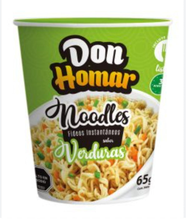 FIDEOS INSTANTÁNEOS DON HOMAR 65 GR