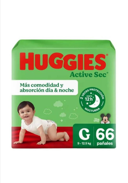 PAÑAL HUGGIES ACTIVE SEC