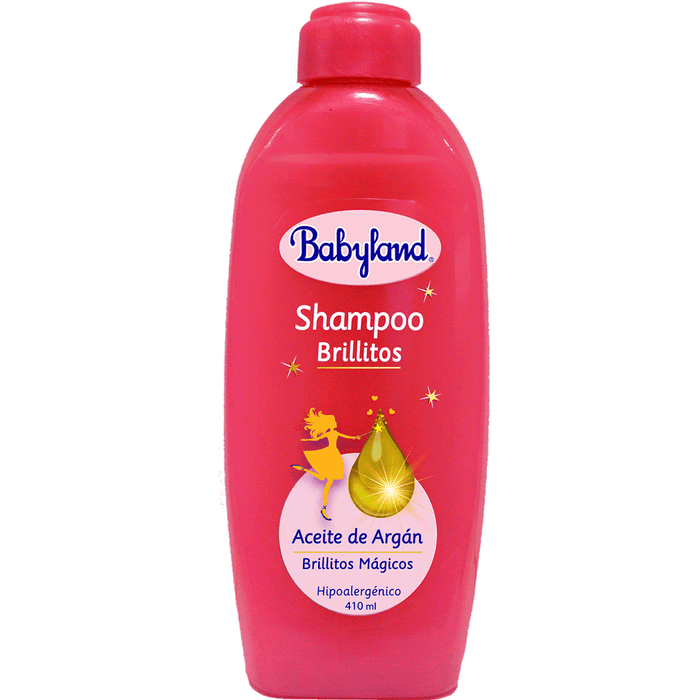 SHAMPOO BABYLAND KIDS BRILLITOS DE ARGAN 410 ML