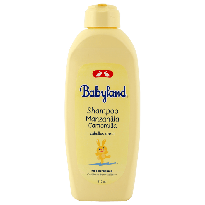 SHAMPOO MANZANILLA CAMOMILLA BABYLAND 410 ML