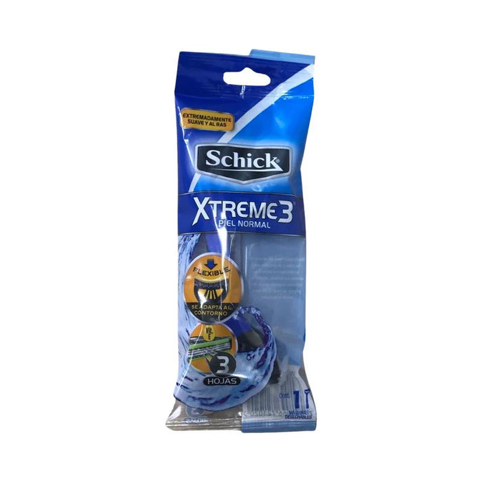 PRESTOBARBA SCHICK XTREME 3 PIEL NORMAL