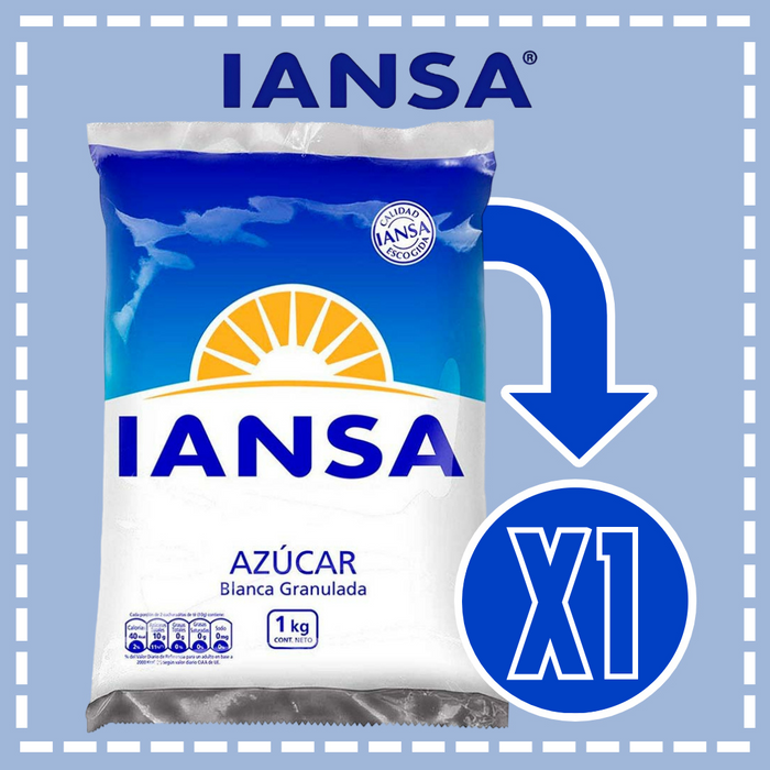 AZÚCAR IANSA  1 KG