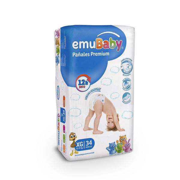 PAÑAL EMUBABY PREMIUM