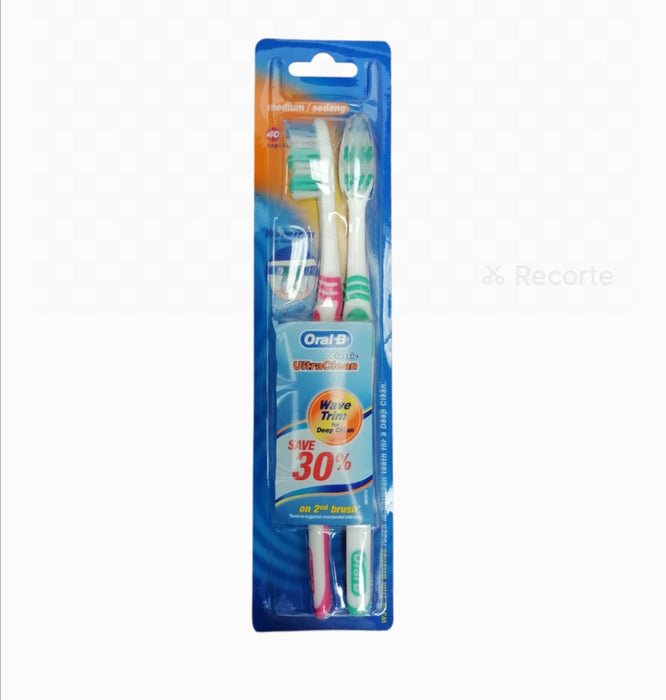 CEPILLO DE DIENTES ORAL B 2 UNID