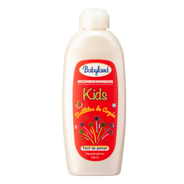 ACONDICIONADOR BABYLAND KIDS BRILLITOS DE ARGAN 410 ML