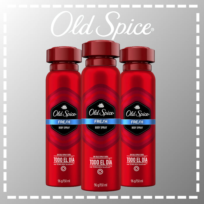 DESODORANTE OLD SPICE HOMBRE SPRAY 150 ML VARIEDADES