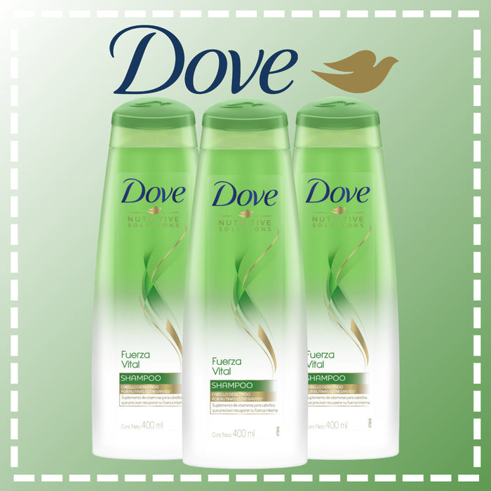 SHAMPOO DOVE 400 ML