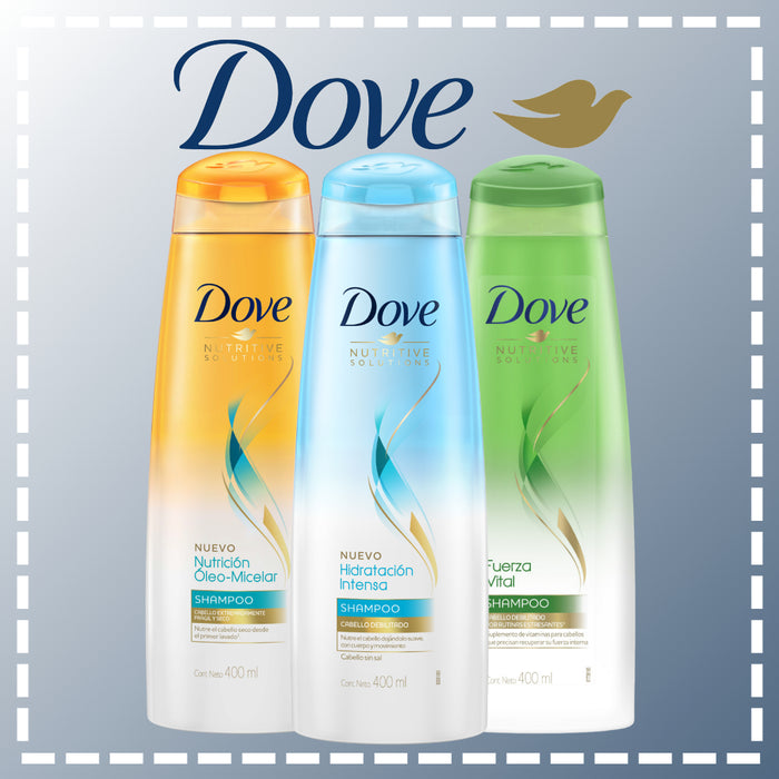 SHAMPOO DOVE 400 ML