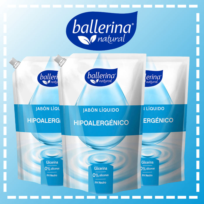 JABÓN BALLERINA 750 ML VARIEDADES