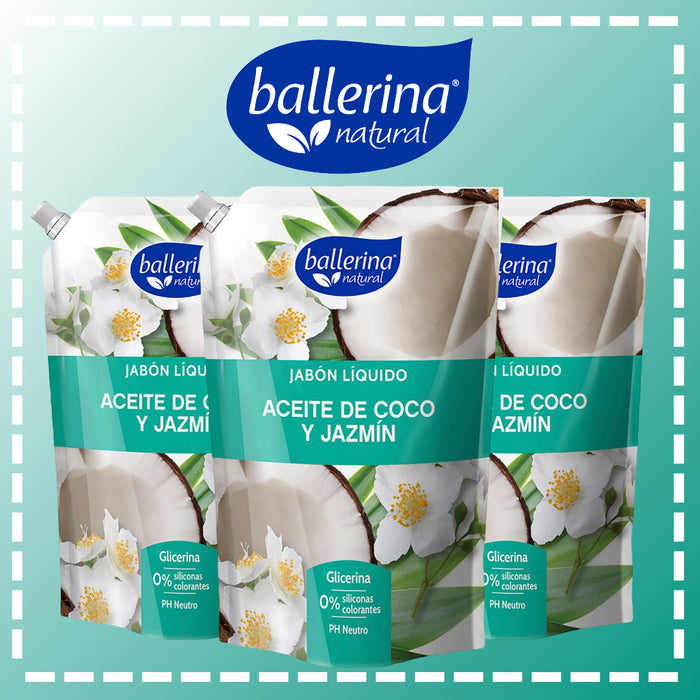 JABÓN BALLERINA 750 ML VARIEDADES