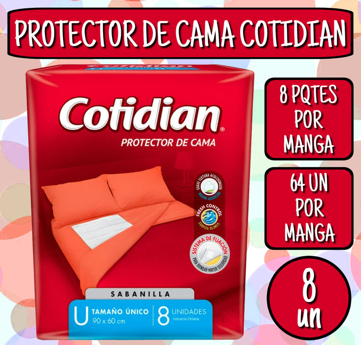 PROTECTOR DE CAMA COTIDIAN 8 UN